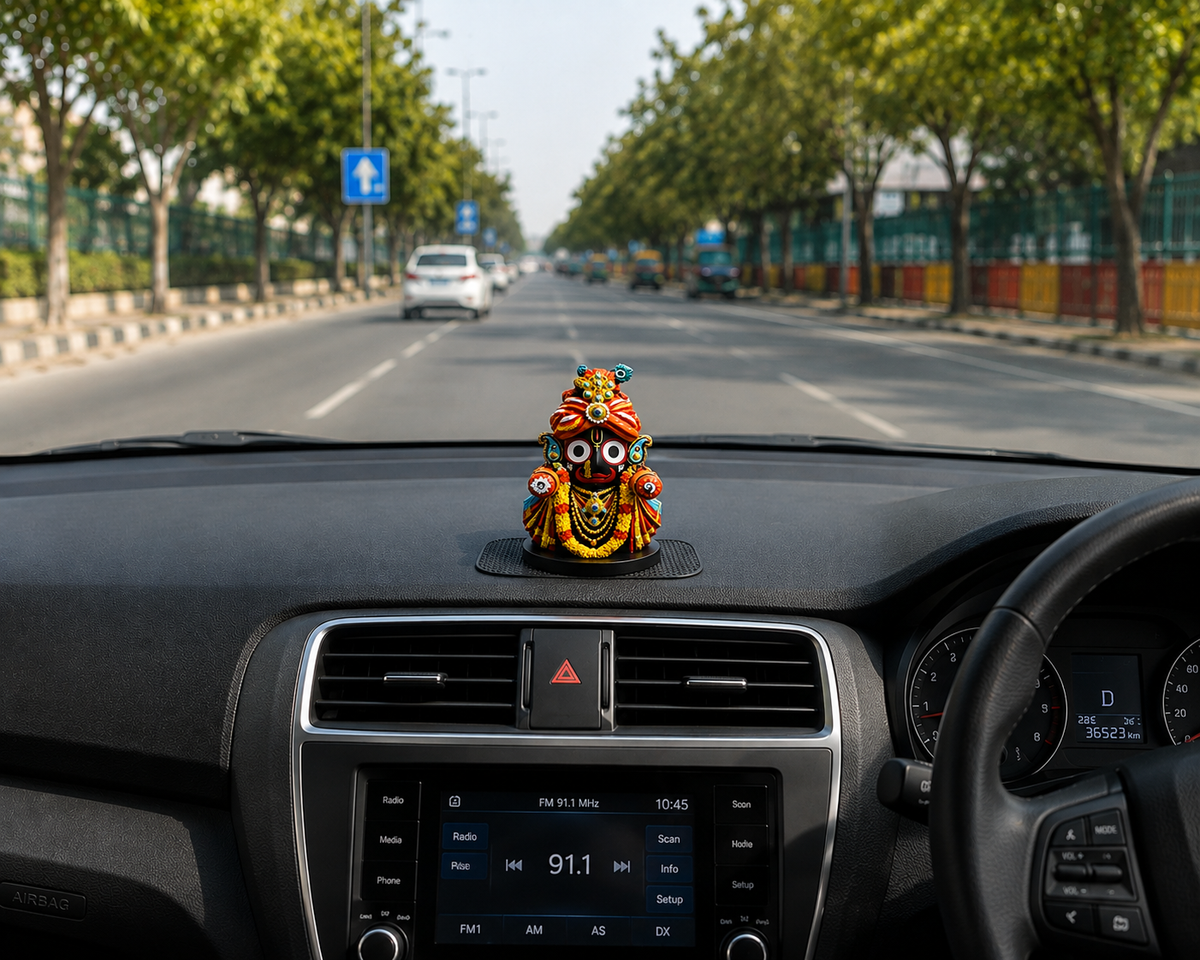 Lord Jagannath Idol – 3 Inch | UV Resin