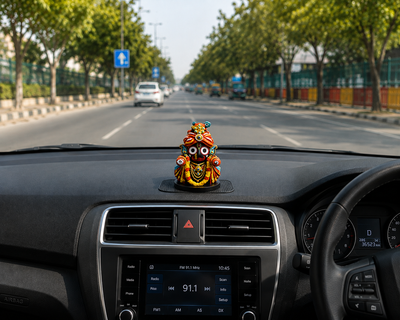 Lord Jagannath Idol – 3 Inch | UV Resin