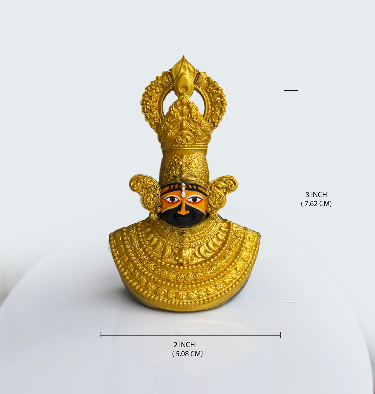 Khatushyam Ji Idol – 3 Inch | UV Resin
